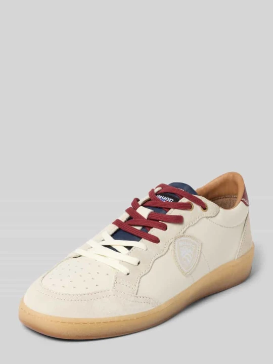 Zdjęcie produktu Sneakersy z naszywkami z logo model 'Murray' Blauer Usa Biały