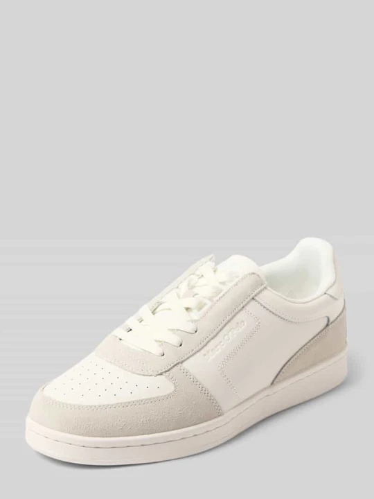 Zdjęcie produktu Sneakersy z naturalnej skóry 'AGAR 3A' Marc O'Polo Biały
