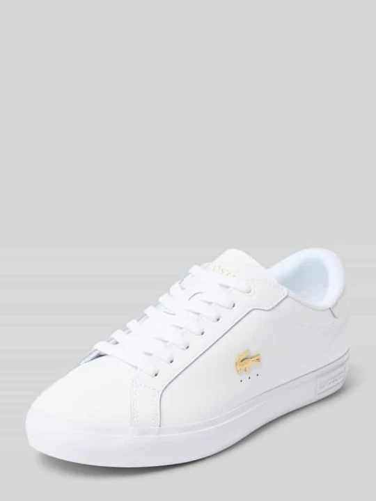 Zdjęcie produktu Sneakersy z naturalnej skóry bydlęcej Lacoste Biały