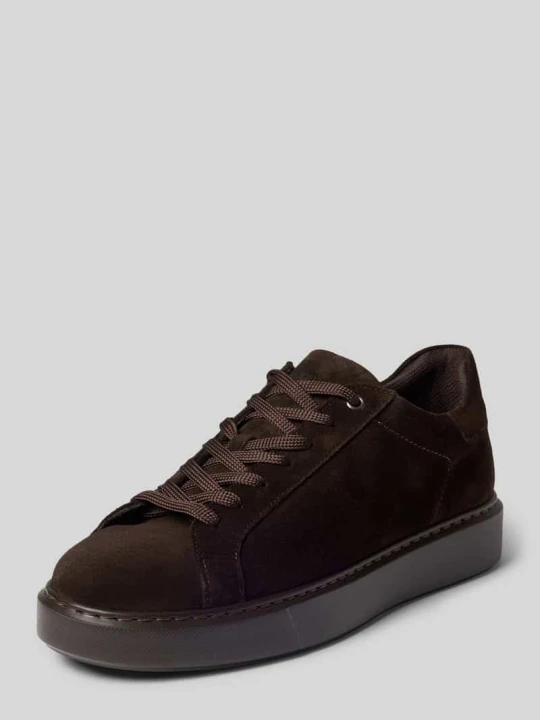 Zdjęcie produktu Sneakersy z naturalnej skóry bydlęcej Marc O'Polo Ciemnobrązowy