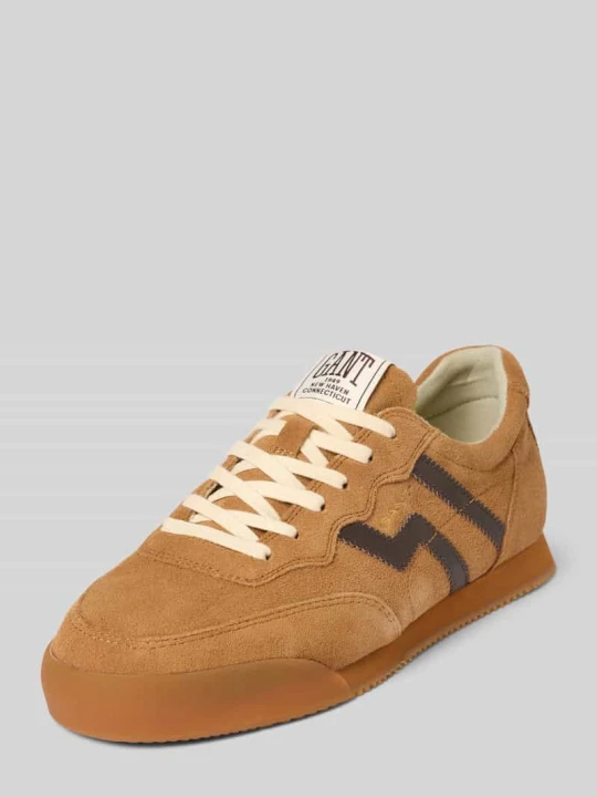 Zdjęcie produktu Sneakersy z naturalnej skóry bydlęcej model 'Beylana' Gant Koniakowy