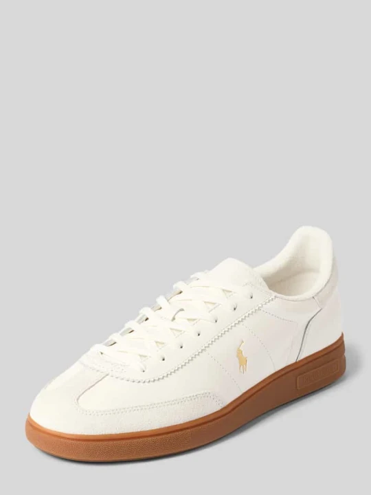 Zdjęcie produktu Sneakersy z naturalnej skóry bydlęcej Polo Ralph Lauren Biały