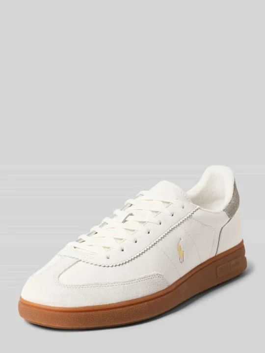 Zdjęcie produktu Sneakersy z naturalnej skóry bydlęcej Polo Ralph Lauren Biały