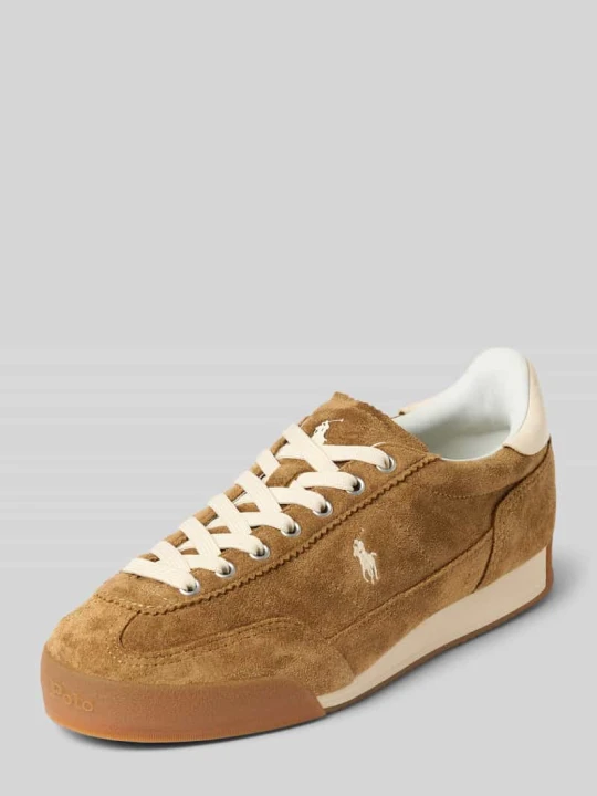 Zdjęcie produktu Sneakersy z naturalnej skóry bydlęcej Polo Ralph Lauren Camel