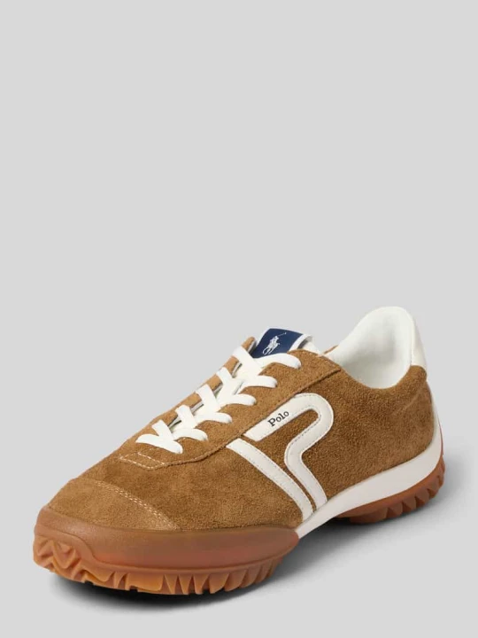 Zdjęcie produktu Sneakersy z naturalnej skóry bydlęcej Polo Ralph Lauren Camel