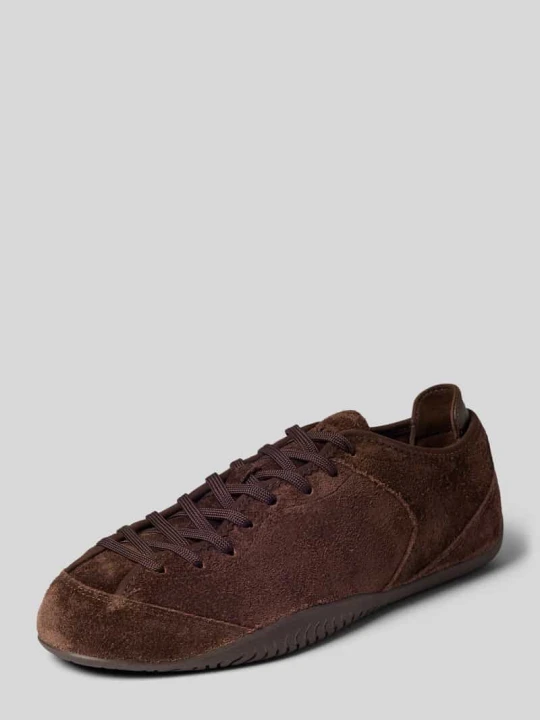 Zdjęcie produktu Sneakersy z naturalnej skóry bydlęcej Polo Ralph Lauren Ciemnobrązowy