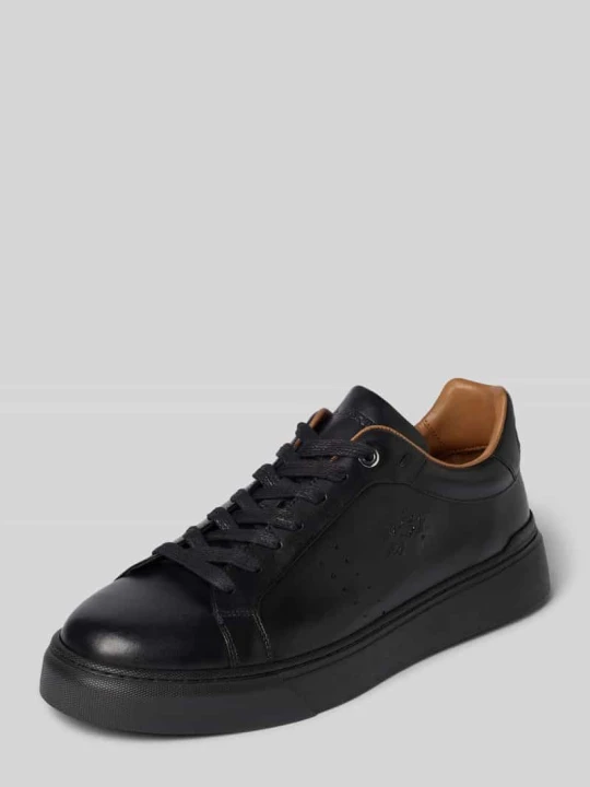 Zdjęcie produktu Sneakersy z naturalnej skóry La Martina Czarny