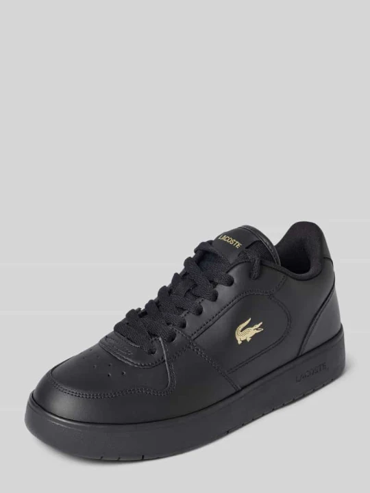 Zdjęcie produktu Sneakersy z naturalnej skóry Lacoste Czarny