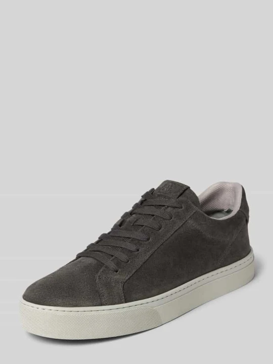 Zdjęcie produktu Sneakersy z naturalnej skóry model 'AGAR 3' Marc O'Polo Antracytowy