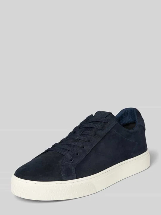 Zdjęcie produktu Sneakersy z naturalnej skóry model 'AGAR 3' Marc O'Polo Granatowy