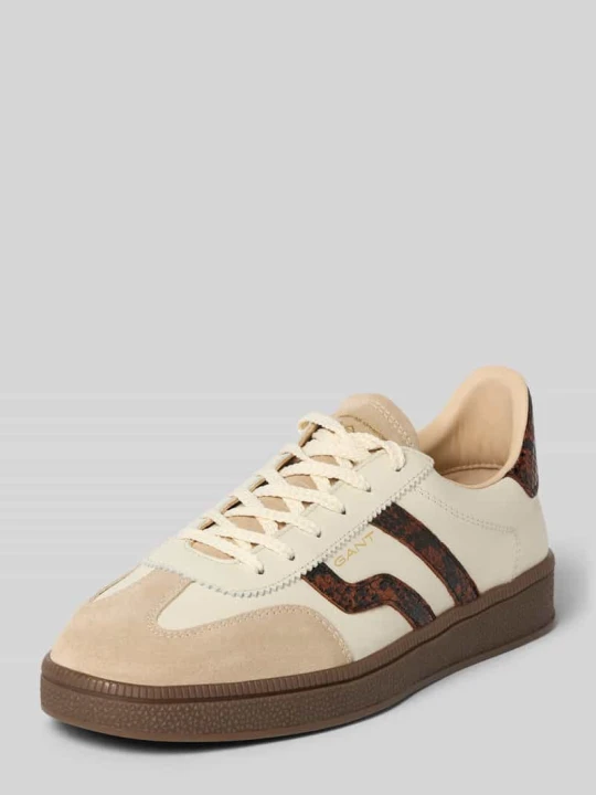 Zdjęcie produktu Sneakersy z naturalnej skóry model 'Cuzima' Gant Złamany biały