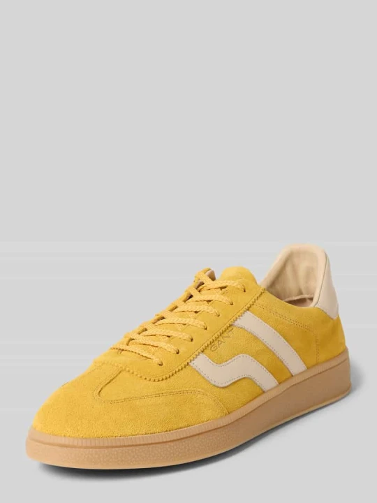 Zdjęcie produktu Sneakersy z naturalnej skóry model 'Cuzmo' Gant Żółty