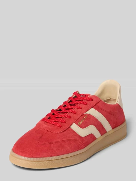 Zdjęcie produktu Sneakersy z naturalnej skóry model 'Cuzmo' Gant Czerwony