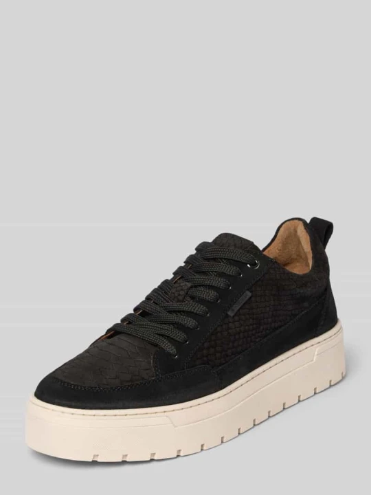 Zdjęcie produktu Sneakersy z naturalnej skóry Model 'Ivar 02' PS Poelman Czarny