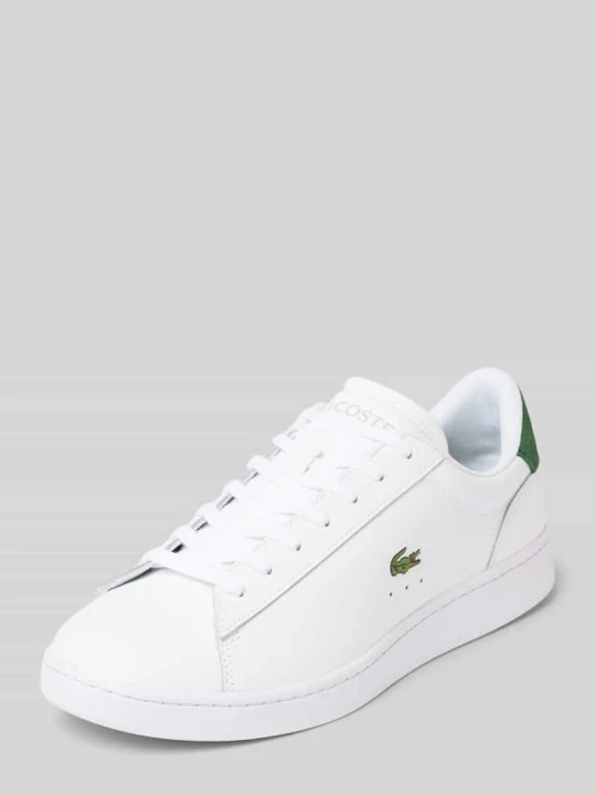 Zdjęcie produktu Sneakersy z naturalnej skóry model Lacoste Biały