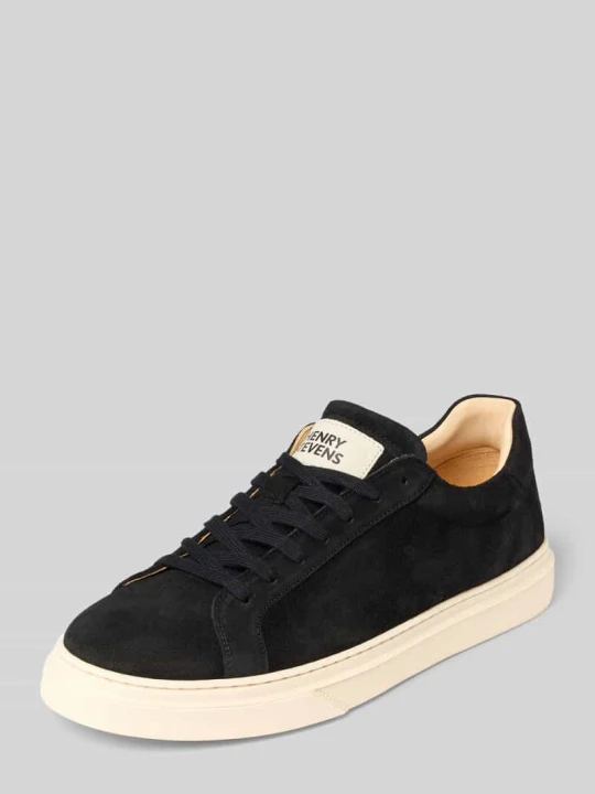 Zdjęcie produktu Sneakersy z naturalnej skóry model 'Travis' Henry Stevens Czarny