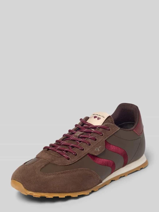 Zdjęcie produktu Sneakersy z naturalnej skóry Tamaris Ciemnobrązowy