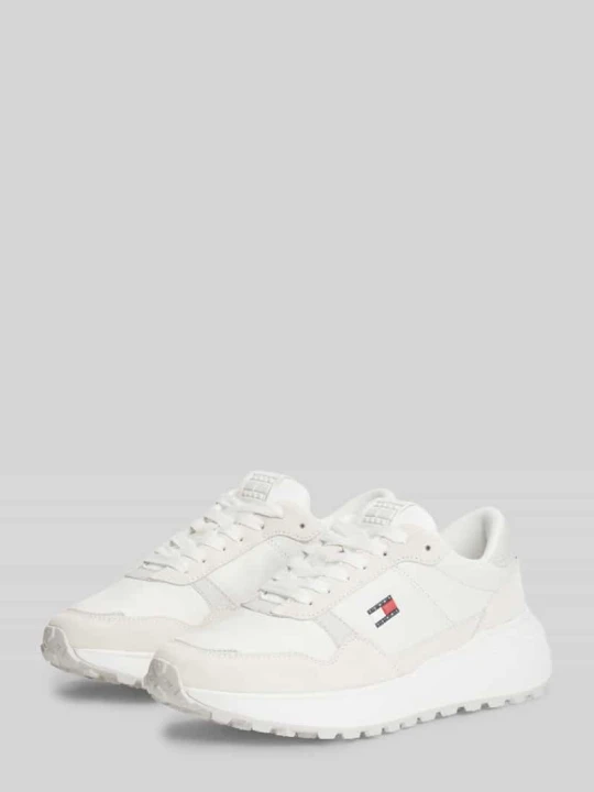 Zdjęcie produktu Sneakersy z naturalnej skóry Tommy Jeans Écru