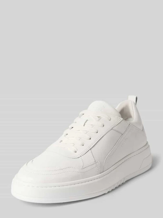 Zdjęcie produktu Sneakersy z naturalnej skóry z detalem z logo Copenhagen Biały