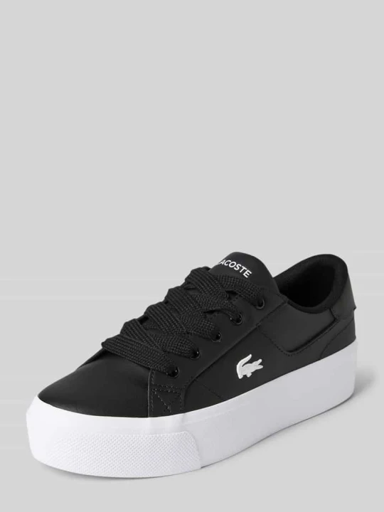Zdjęcie produktu Sneakersy z naturalnej skóry model 'ZIANE' Lacoste Biały