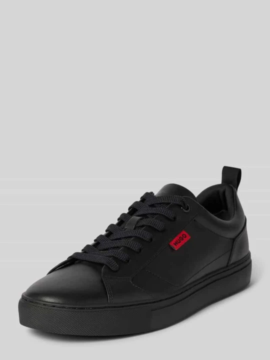 Zdjęcie produktu Sneakersy z pętelką model ‘Morrie’ Hugo Czarny