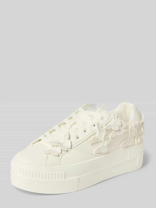Zdjęcie produktu Sneakersy z podeszwą na platformie model 'PAIRED BUTTERFLY' Buffalo Biały
