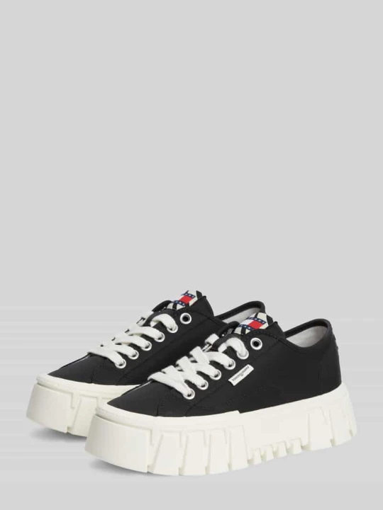 Zdjęcie produktu Sneakersy z podeszwą na platformie Tommy Jeans czarny