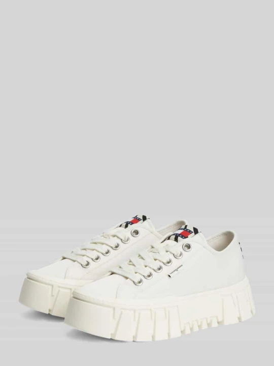 Zdjęcie produktu Sneakersy z podeszwą na platformie Tommy Jeans Écru