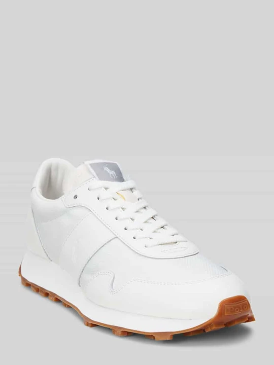 Zdjęcie produktu Sneakersy z prawdziwej skóry Polo Ralph Lauren Biały