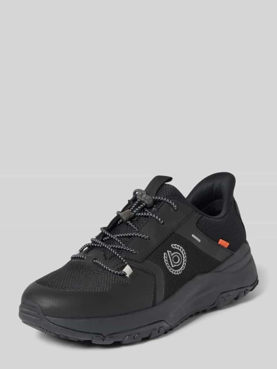 Zdjęcie produktu Sneakersy z profilowaną podeszwą Bugatti Czarny