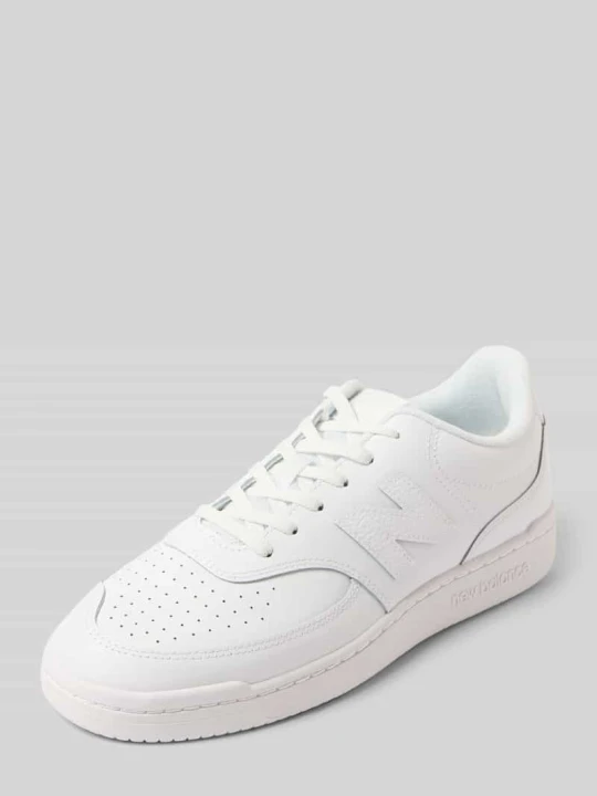 Zdjęcie produktu Sneakersy z wiązaniem i detale z logo model 'BB80' New Balance Biały