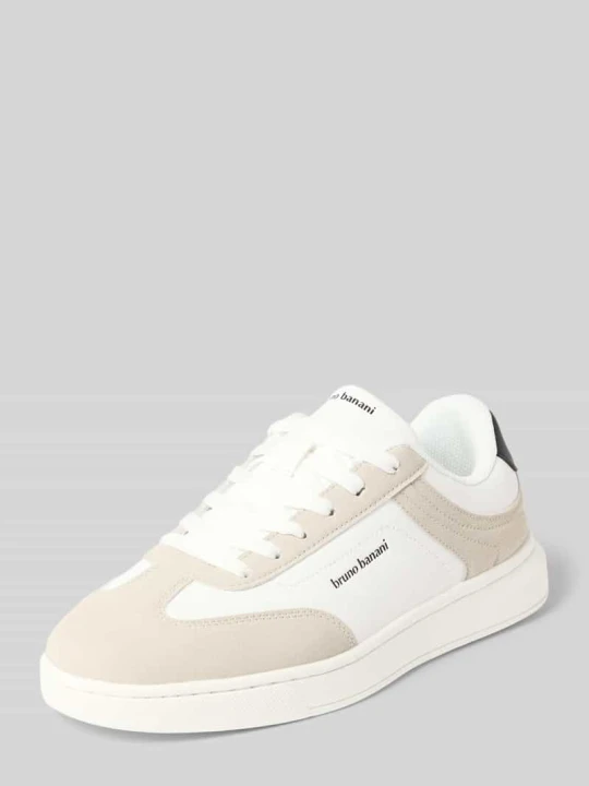 Zdjęcie produktu Sneakersy z wiązaniem i detale z logo model 'CDG' Bruno Banani Biały