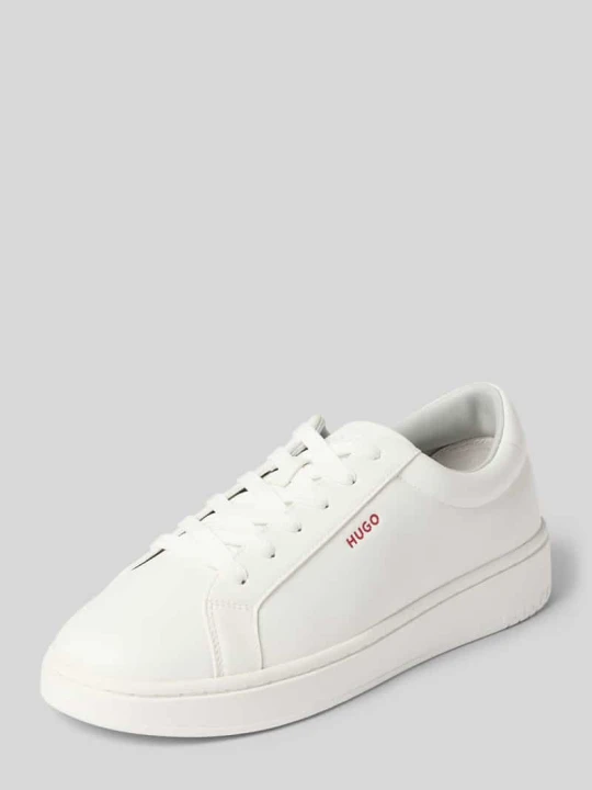 Zdjęcie produktu Sneakersy z wiązaniem model 'Neston_tenn_pu' Hugo Biały