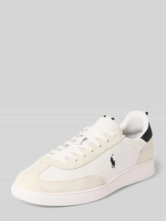 Zdjęcie produktu Sneakers z przeszyciem z logo model 'BEDFORD' Polo Ralph Lauren Biały
