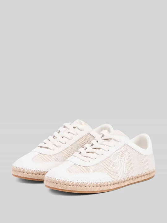 Zdjęcie produktu Sneakersy z wyhaftowanym logo Tommy Hilfiger Złamany biały