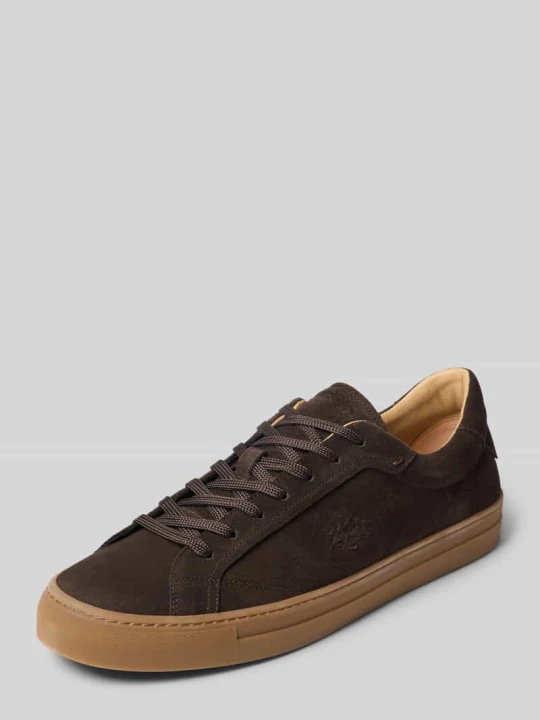 Zdjęcie produktu Sneakersy z wytłaczanym logo La Martina Ciemnobrązowy
