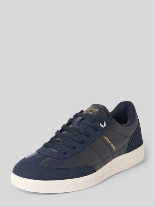 Zdjęcie produktu Sneakersy z wytłoczonym logo model 'Kleen' Jack&Jones Granatowy