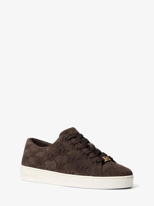 Zdjęcie produktu Sneakersy zamszowe Keaton z wytłoczonym logo Michael Kors CZEKOLADOWY (Brązowy)