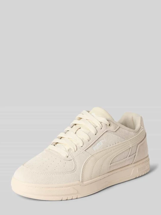 Zdjęcie produktu Sneakersy ze skóry bydlęcej nappa z detalami z logo Puma Beżowy