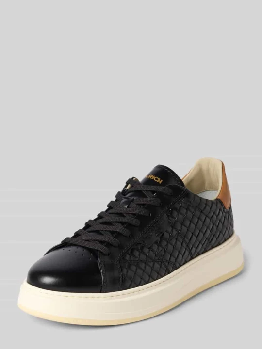 Zdjęcie produktu Sneakersy ze skóry Model 'ARROW MAN CALF' Woolrich Czarny