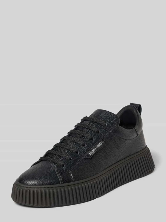 Zdjęcie produktu Sneakersy ze skóry model 'HOPPER' Antony Morato Czarny