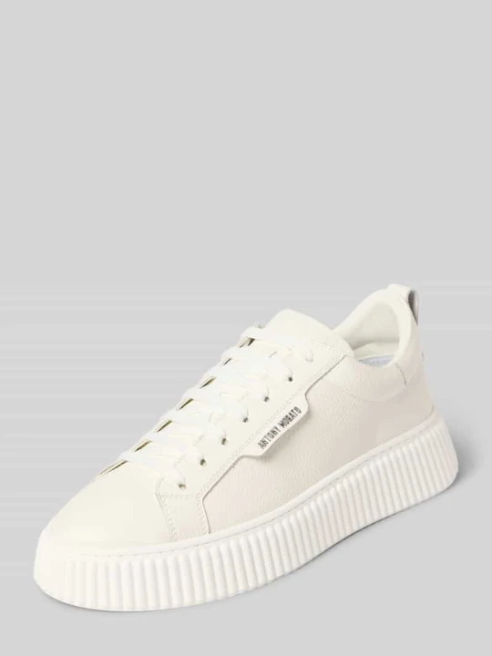 Zdjęcie produktu Sneakersy ze skóry model 'HOPPER' Antony Morato Biały