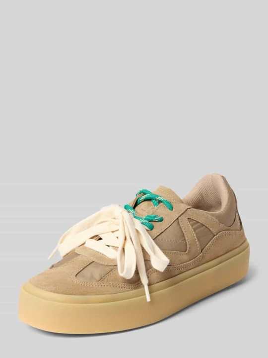 Zdjęcie produktu sneakersy ze skóry model 'LYNN' Inuikii Beżowy