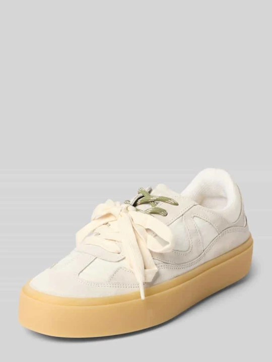 Zdjęcie produktu sneakersy ze skóry model 'LYNN' Inuikii Biały