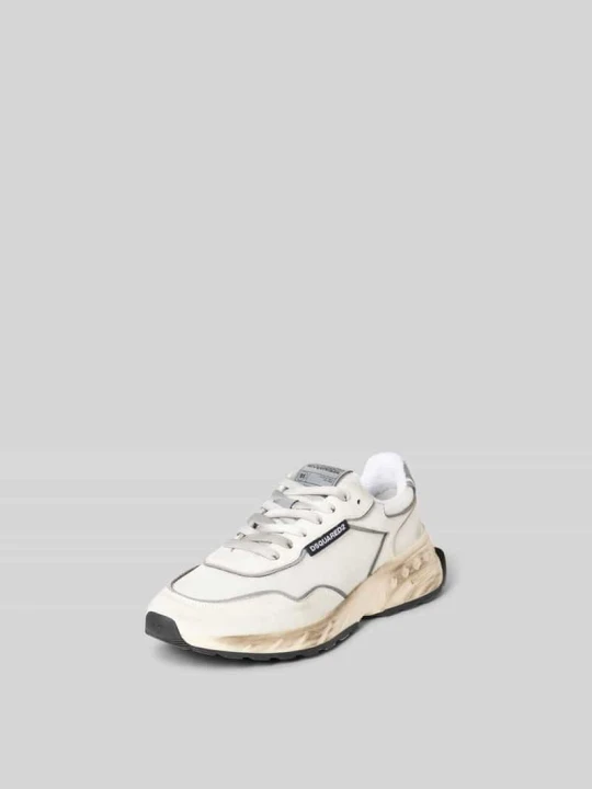 Zdjęcie produktu Sneakersy ze skóry naturalnej Dsquared2 Biały
