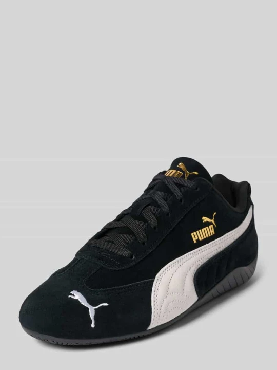 Zdjęcie produktu Sneakersy z prawdziwej skóry model 'Speedcat' Puma Czarny