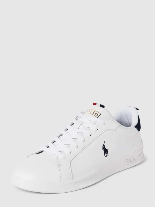 Zdjęcie produktu Sneakersy o niskim kroju z prawdziwej skóry Model 'HERITAGE COURT II' Polo Ralph Lauren Biały