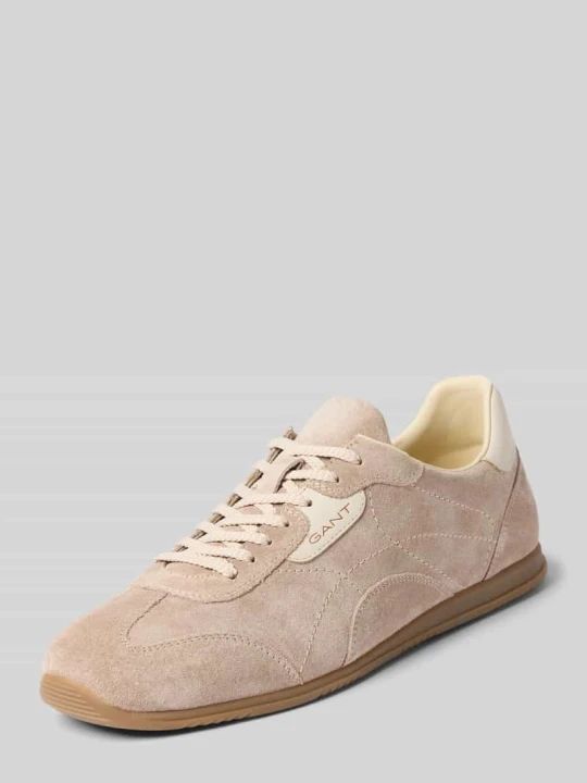 Zdjęcie produktu Sneakersy ze skóry z detal z logo model 'Spearclub' Gant Piaskowy
