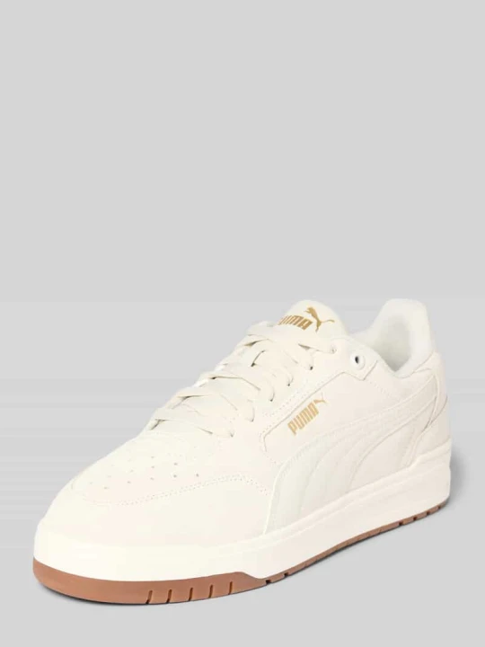 Zdjęcie produktu Sneakersy ze skóry z detalami z logo Model 'Shuffle Downtown' Puma Écru