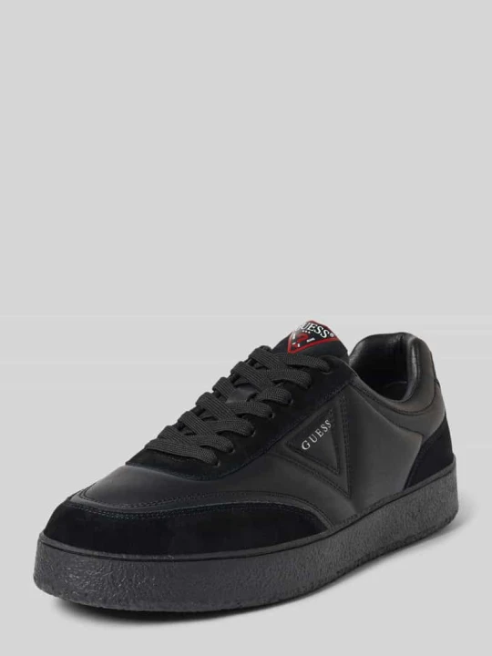 Zdjęcie produktu Sneakersy ze sznurowaniem model ‘WIMOH’ Guess Czarny